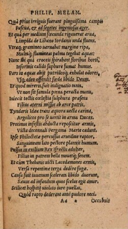 De Creichgoia, Oratio Davidis Chytraei