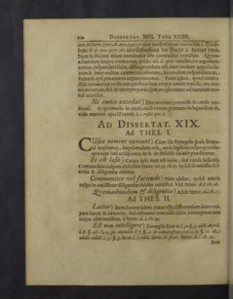 Ad Dissertat. XIX.