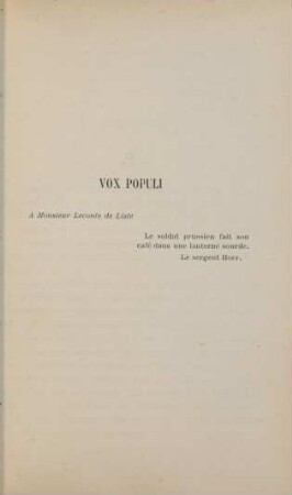 Vox populi