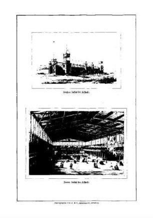 Innere Ansicht der Festhalle