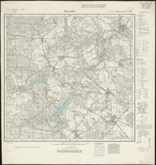 Meßtischblatt 2185 : Neuzelle, 1925 : Neuzelle. - Aufn. 1894, bericht. 1925. - 1:25000. - [Berlin]: Reichsamt für Landesaufnahme, 1925. - 1 Kt.
