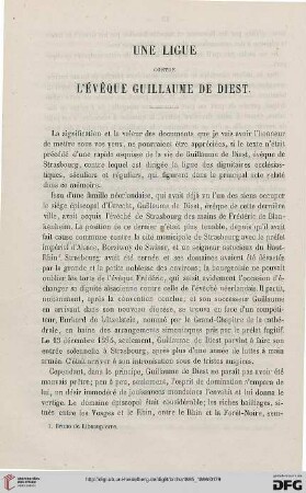 2.Ser. 4.1865/66: Une ligue contre l'évéque Guillaume de Diest