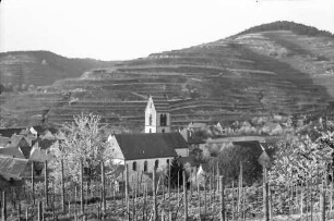 Oberbergen: Kirche vom Hang