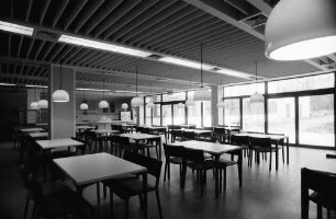 Freiburg; Landwasser: Diakoniekrankenhaus; Cafeteria mit Theke