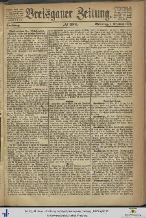 Nr. 282-305 (Dezember 1872)