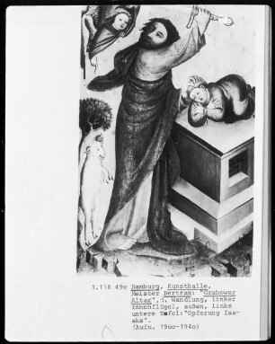 Grabower Altar — Opferung Isaaks