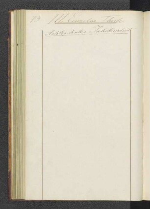 Achtzehntes Jahrhundert