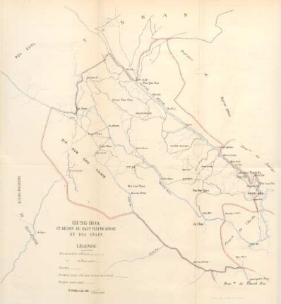 Hung-Hoa et région du haut fleuve rouge et des chaus