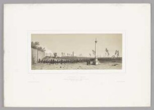 Ouverture de la 1ere parallèle, Blatt 15 der Folge "Expédition et siège de Rome"