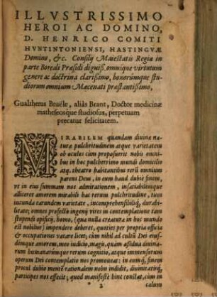 Praxis medicinae theorica et empirica familiarissima Gualteri Bruele : in qua pulcherrima dilucidissimaque ratione morborum internorum cognitio, eorundemque curatio traditur