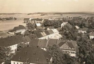 Sayda : Blick vom Kirchturm nach Osten
