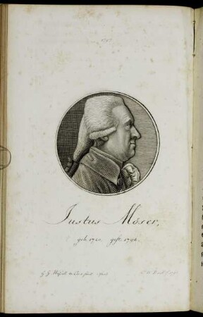Justus Möser.- Wilhelm von Bemmel.