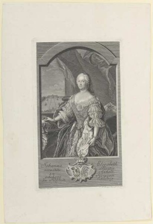 Bildnis der Johanna Elisabeth, Fürstin zu Anhalt-Zerbst