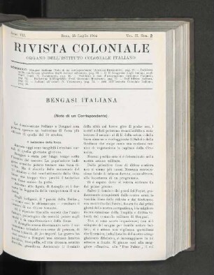 Bengasi Italiana.