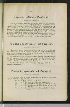 Grundbesitz in Stelzendorf und Bernsdorf