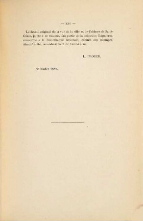 Cartulaire de l'Abbaye de Saint-Calais : Publ. par L[ouis] Froger