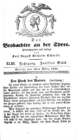12. Stueck, 18. Maerz 1844