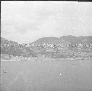 Blick auf die Riviera, Italien