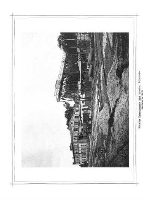 Märkische Lokomotivfabrik Max Orenstein, Schlachtensee. Theil-Ansicht der Fabrik