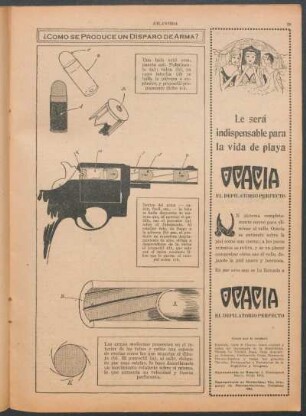 ¿Como se produce un disparo de arma?