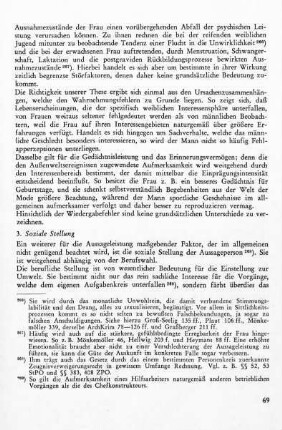 3. Soziale Stellung