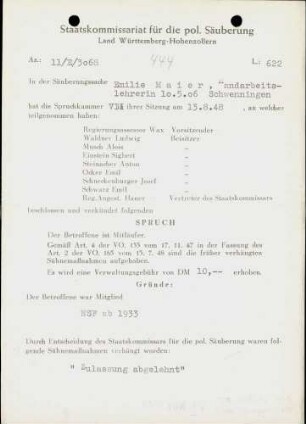Maier, Emilie