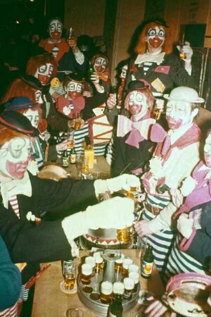 Gruppe von Clowns