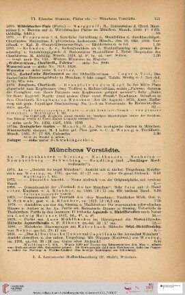 VII. Münchens Vorstädte (Nr. 1974 - 2090)