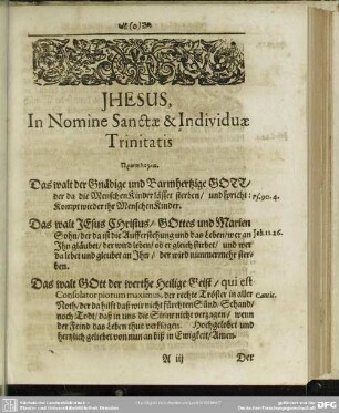 Leichenpredigt : Rechtgläubiger Christen Erbschafft. Textus. Exordium. Usus