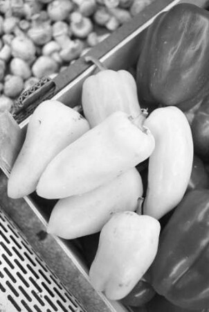 Empfehlung für derzeit preisgünstige gelbe Paprika in der Reihe "Tips der Verbraucherberatung"