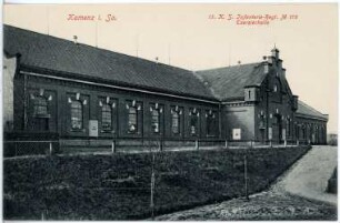 Kamenz. 13. K.S. Infant.-Regim. No. 178 - Exerzierhalle