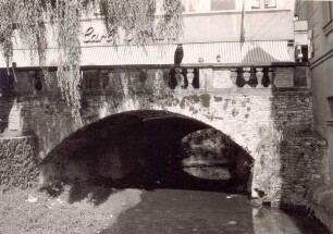 Brücke "Carl Bruns". Detmold. Lange Str. Papierabzug