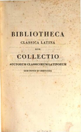 Marcus Fabius Quintilianus De Institutione oratoria. 1, [Lib. 1 - 3]