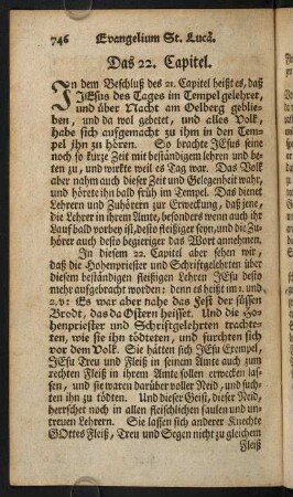746-783, Das 22. Capitel