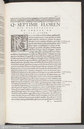 De Corona Militis Liber