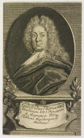 Bildnis des Godefridus Thomasius
