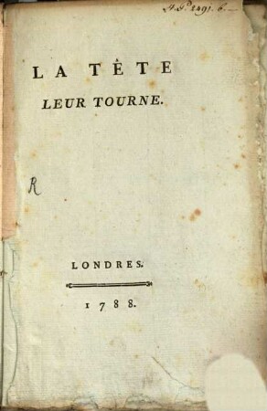 La tête leur tourne
