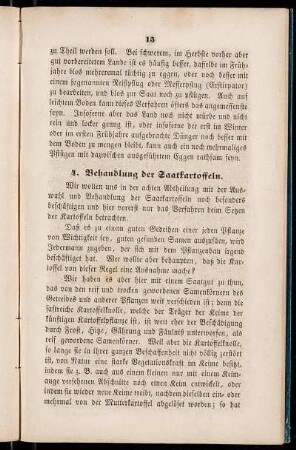 4. Behandlung deer Saatkartoffeln.