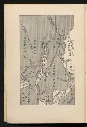 [Map of the Antilles and the Caribbean Sea]