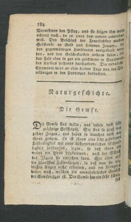 Naturgeschichte