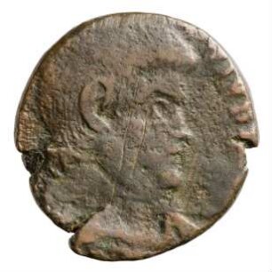 Münze, Aes 2, 350 - 353 n. Chr.?