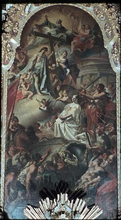 Die Enthauptung der heiligen Margareta