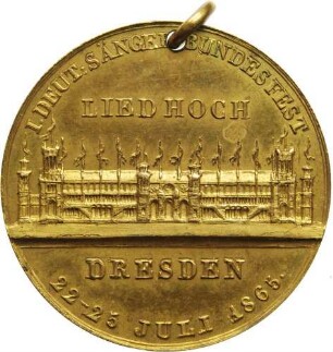 Dresden - 1. Deutsches Sängerbundesfest