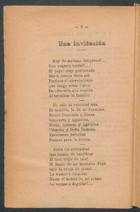 Una invitación