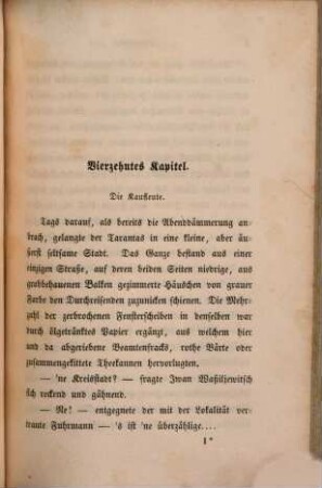Nordisches Novellenbuch, 3,2. Tarantas ; 2