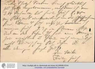 Postkarte vom 09.06.1905