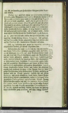 [Responso ad Rationem dubitandi 1-14]
