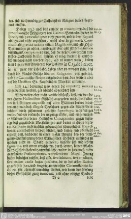 [Responso ad Rationem dubitandi 1-14]