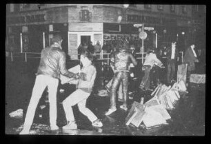 Diapositive: Adalbertstraße, Skalitzer Straße, 1981-1982
