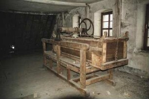 Wäschemangel vom Rittergut Wellerswalde